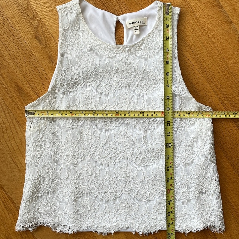 MONTEAU LACE TOP - Picture 6 of 6